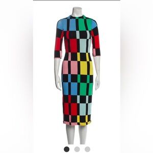 Alice and Olivia graphic dress